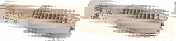 Straight Flute Tap: 1/2-13 UNC, 4 Flute, Plug Chamfer, 2B Class of Fit, Carbon Steel, Bright/Uncoated Finish